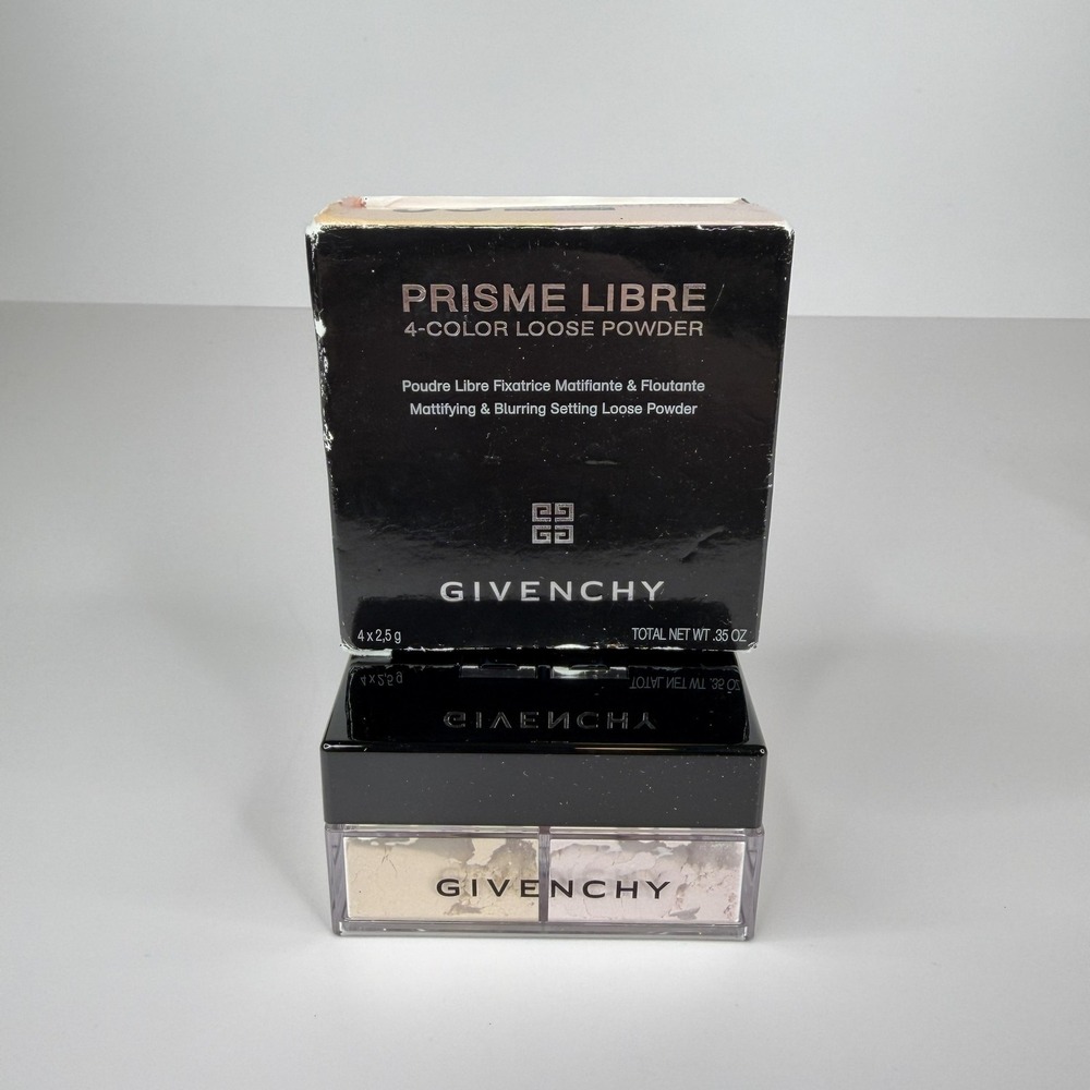 Givenchy Prisme Libre 4-Color Loose Powder 03 Voile Rose 0.35oz New Boxed